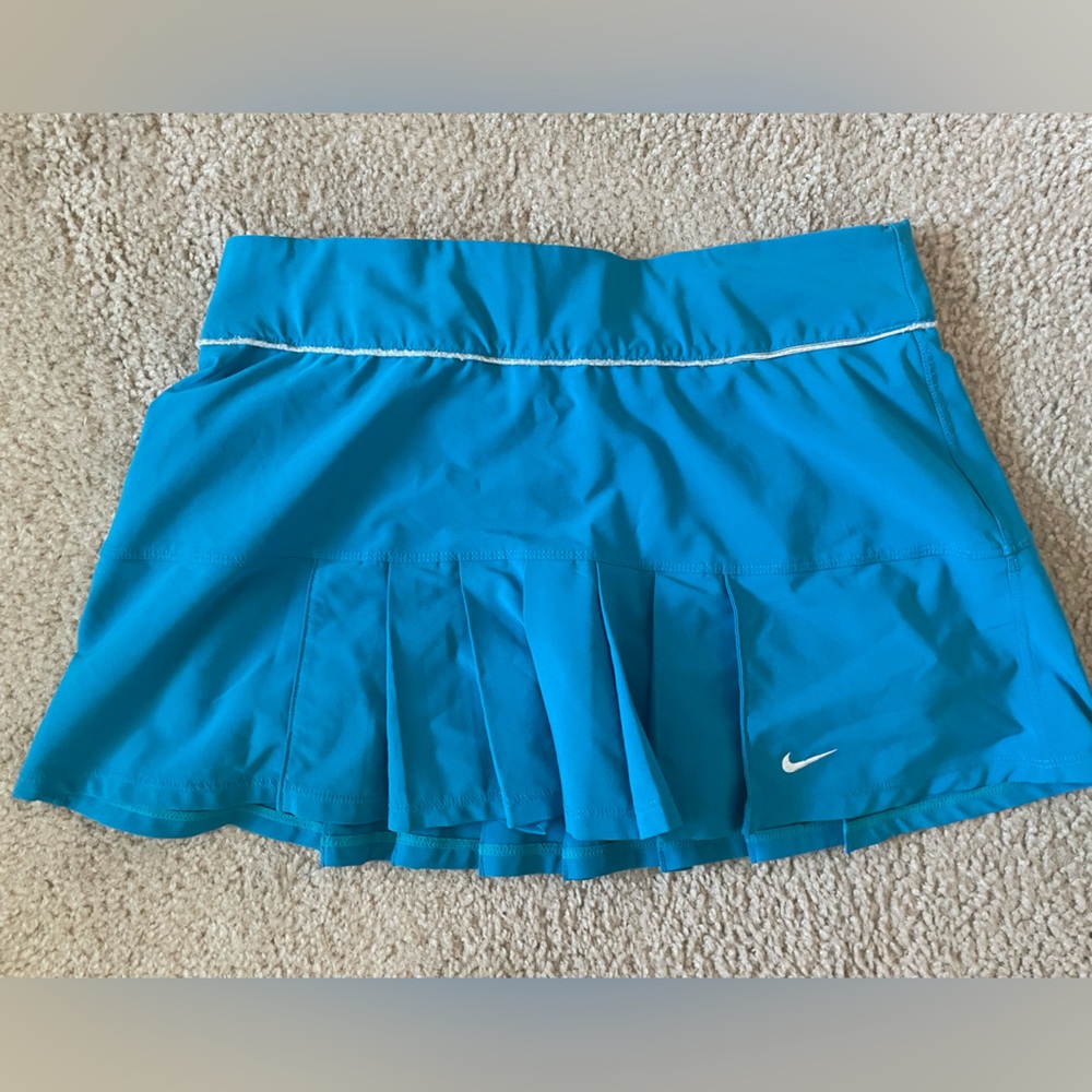 Nike Vibrant Blue Pleated Skirt